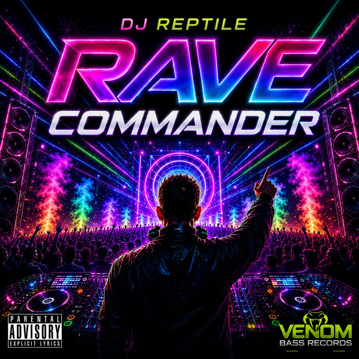 Rave Commander album artwork
